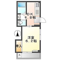 高知市大川筋 1DK 1F(初期費用減額CP) 1階