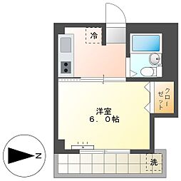 高知市朝倉東町 1K 3F 3階