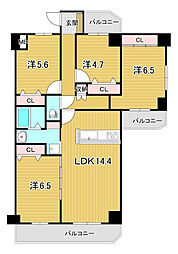 間取図画像 4LDK