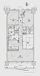 サントノーレ観月 3LDKの間取図画像