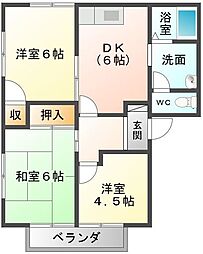 間取図画像 3DK