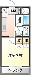 間取図画像 1K
