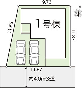 間取り：【区画図】