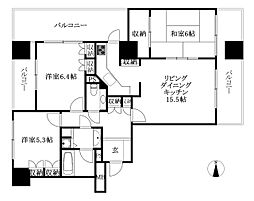 間取図画像 3LDK