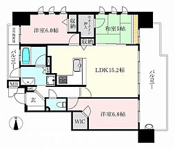 クレアホームズ松山千舟町 3LDKの間取図画像