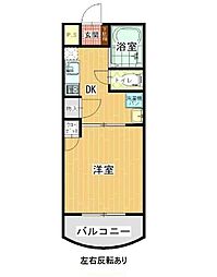 間取図画像 1DK