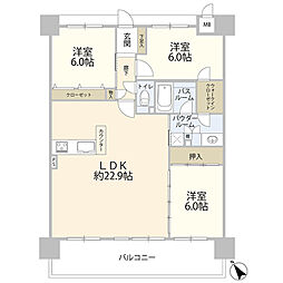 アルファステイツ宇多津駅前 3LDKの間取図画像