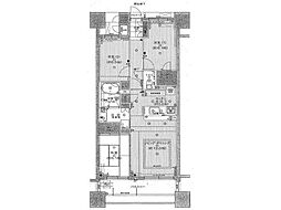 ランドシティ盛南3アベニュー 3LDKの間取図画像