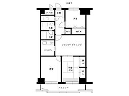 間取図画像 3LDK