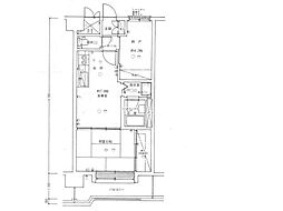 ライオンズマンション善知鳥 1SDKの間取図画像