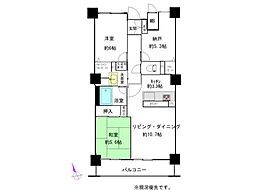 間取図画像 2SLDK