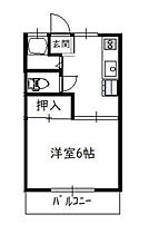 恒久コーポ 203号 ｜ 宮崎県宮崎市恒久南１丁目7番地8（賃貸アパート1K・2階・21.53㎡） その2