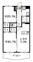 サニーコート（2LDK） 102号 ｜ 宮崎県宮崎市大字本郷北方1183（賃貸マンション2LDK・1階・53.01㎡） その2