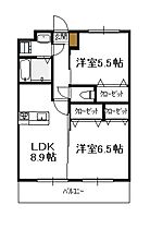 ユーミーMitsuki 306号 ｜ 宮崎県宮崎市大字新名爪7-2（賃貸マンション2LDK・3階・50.84㎡） その2