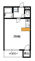 レ・フィーユ・キャトル城ケ崎 3C号 ｜ 宮崎県宮崎市城ケ崎４丁目4-1（賃貸アパート1R・3階・25.00㎡） その2