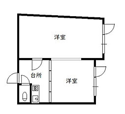 サンコーポ21の間取図画像