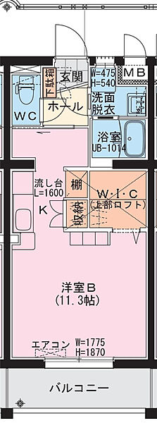 祇園4丁目YMマンション 102号室｜宮崎県宮崎市祇園４丁目(賃貸マンション1R・1階・30.40㎡)の写真 その2