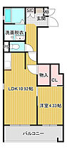 アルテマイスター谷川 101号室 ｜ 宮崎県宮崎市谷川２丁目13-3（賃貸マンション1LDK・1階・43.40㎡） その2