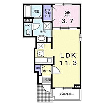 ラ・ルーチェ  103 ｜ 宮崎県宮崎市大字赤江219（賃貸アパート1LDK・1階・37.13㎡） その2