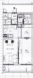 PRAIA GUJINープライア宮神ー 1LDKの間取図画像