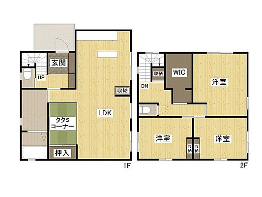 間取り 山本新町4丁目　中古戸建