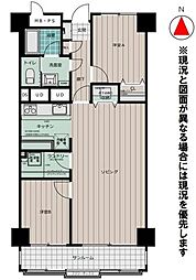 ハイマート真駒内 2LDKの間取図画像