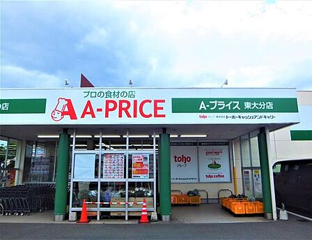 Aプライス東大分店 209m
