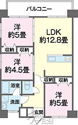 間取図画像 3LDK
