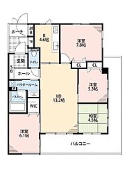 間取図画像 4LDK