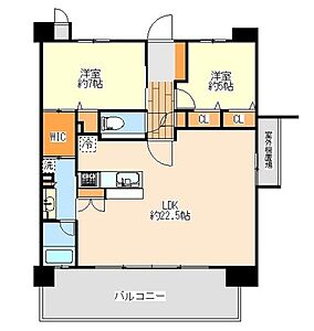 外観：間取り