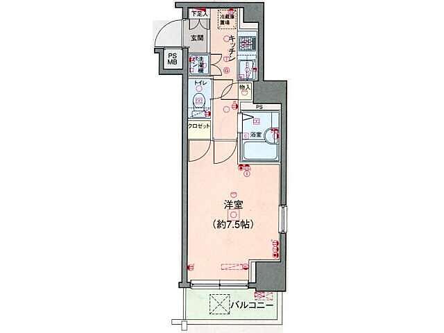  パレ・ホームズ武蔵小山 9階/-