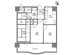 第2マンション菜園 3DKの間取図画像