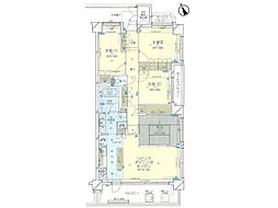 クランズスクエア仁王ガーデンコート 4LDKの間取図画像