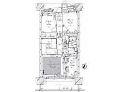 プレミスト盛南エクセルステージ 3LDKの間取図画像