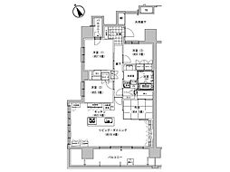 ザ・ファーストシティ盛岡駅西通 4LDKの間取図画像