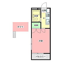 佐川ハイツＡ棟 205 ｜ 茨城県水戸市渡里町（賃貸アパート1K・2階・19.44㎡） その2