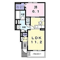 カーサ　インノバーレ 102 ｜ 茨城県水戸市石川2丁目（賃貸アパート1LDK・1階・44.18㎡） その2