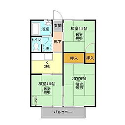 🉐敷金礼金0円！🉐コーポ冨田　I