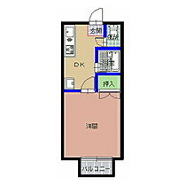 カントリーハイツ 203 ｜ 茨城県水戸市渡里町（賃貸アパート1K・2階・23.18㎡） その2