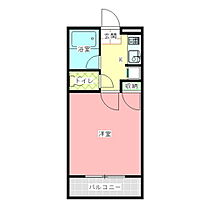 コーポナカムラ 206 ｜ 茨城県水戸市袴塚3丁目（賃貸アパート1K・2階・17.35㎡） その2