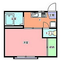 錦ハイツＢ棟 202 ｜ 茨城県水戸市袴塚3丁目（賃貸アパート1K・2階・20.03㎡） その2