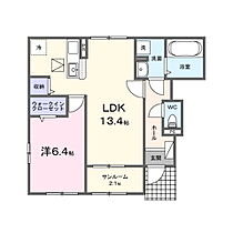 グランドール 102 ｜ 茨城県水戸市大塚町（賃貸アパート1LDK・1階・50.87㎡） その2