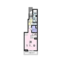 ラルーチェ 102 ｜ 茨城県水戸市内原町（賃貸アパート1K・1階・32.94㎡） その2