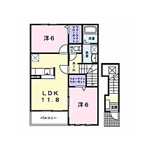 ＫＮ　2 201 ｜ 茨城県水戸市見川町（賃貸アパート2LDK・2階・58.80㎡） その2