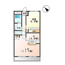 レジデンス　Ｔ．Ｋ 102 ｜ 茨城県水戸市河和田2丁目（賃貸アパート1LDK・1階・51.30㎡） その2