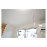 雨の日でも安心の室内物干し