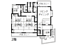 間取り：2階間取