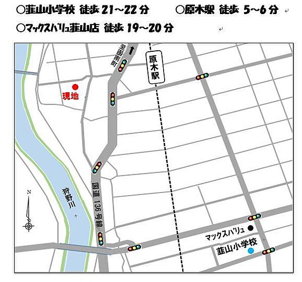 地図を拡大表示