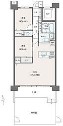 アイディーコート沼津 2LDKの間取図画像