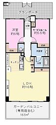 間取図画像 1SLDK
